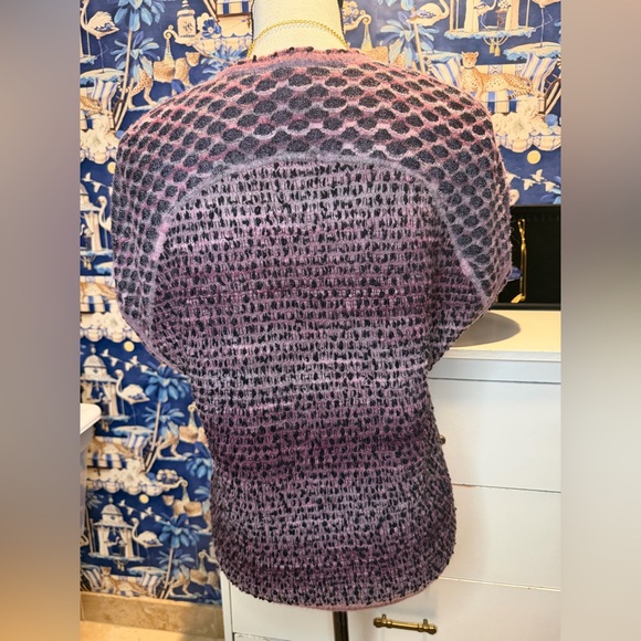 Missoni Made in Italy Purple hues s/s sweater - Picture 4 of 8